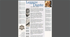 Desktop Screenshot of leggeredante.it